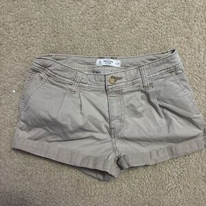 Abercrombie & Fitch Beige Trousers